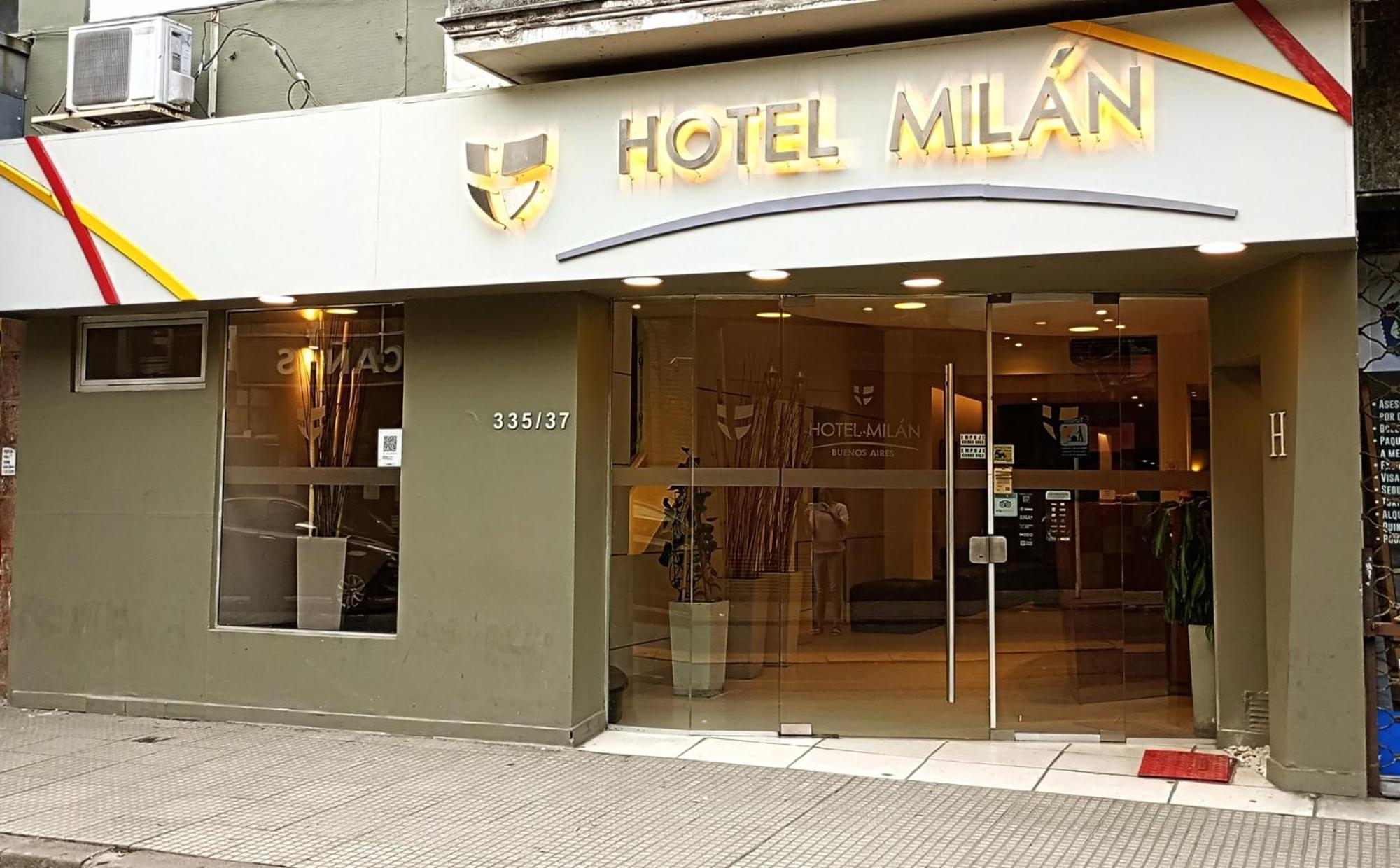 Hotel Milan Buenos Aires Eksteriør billede